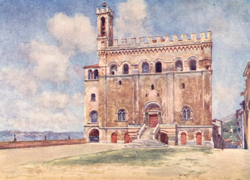 Palazzo Pubblico, Gubbio von Alberto Pisa
