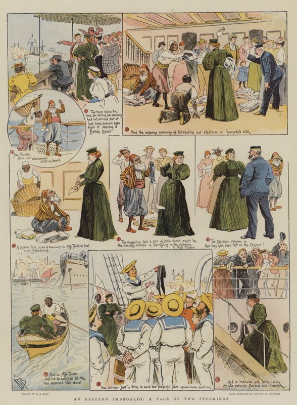 Ein östliches Durcheinander, eine Geschichte von zwei Strümpfen von Alexander Stuart Boyd