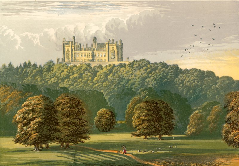 Belvoir Castle von Alexander Francis Lydon