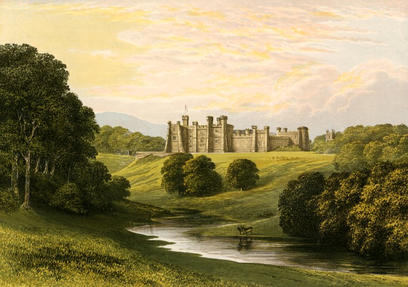 Schloss Brancepeth von Alexander Francis Lydon
