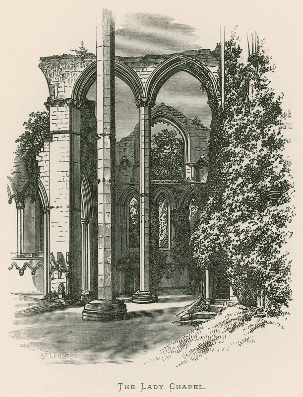 Fountains Abbey, Die Marienkapelle von Alexander Francis Lydon