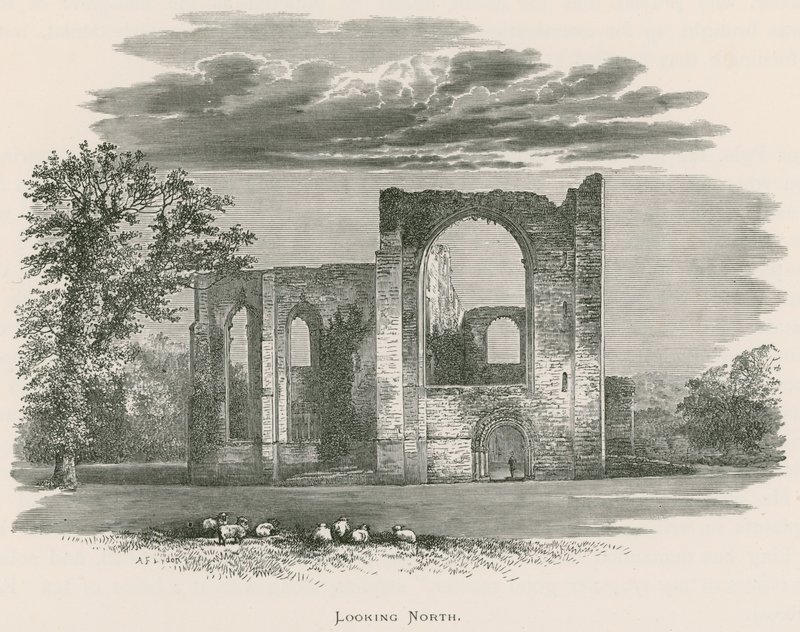 Furness Abtei, Blick nach Norden von Alexander Francis Lydon