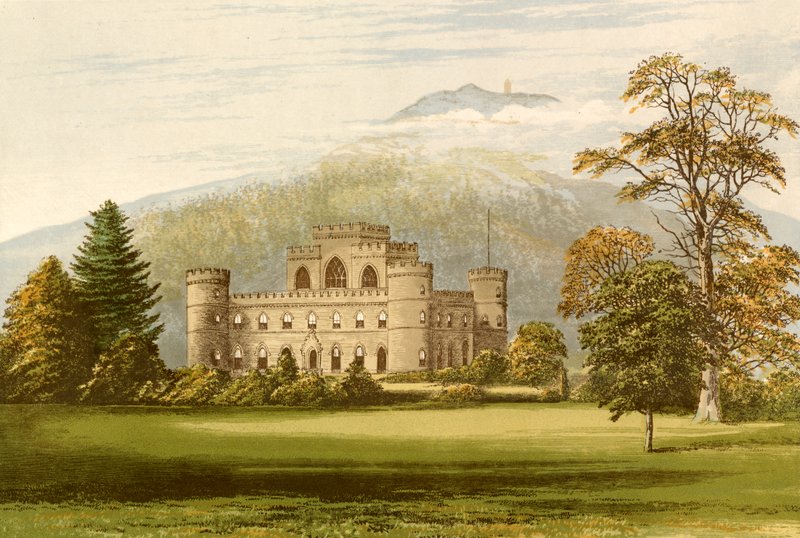 Inveraray Castle von Alexander Francis Lydon