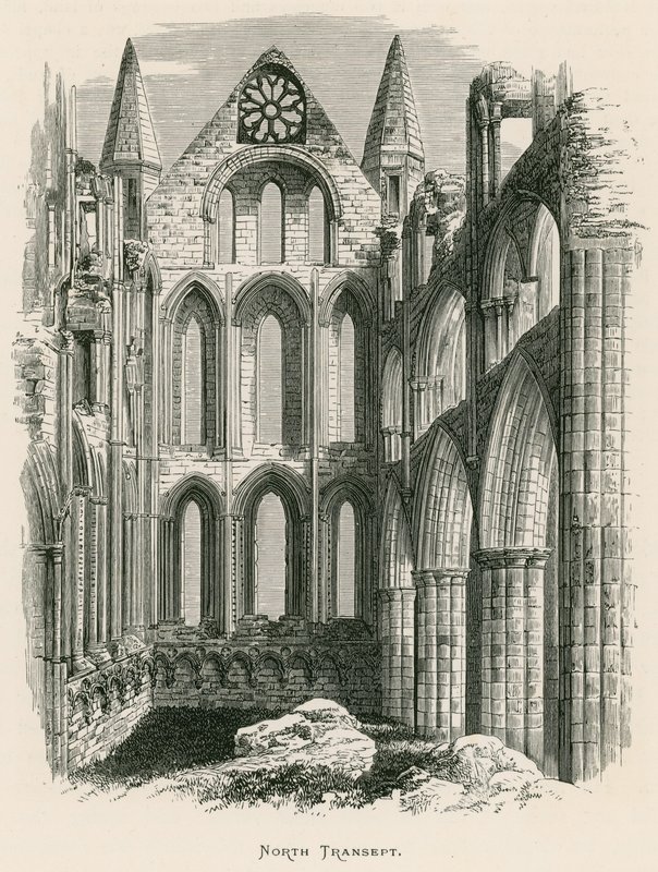 Whitby Abbey, Nordquerhaus von Alexander Francis Lydon