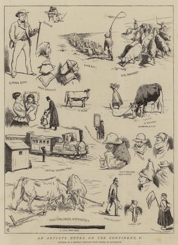 Notizen eines Künstlers auf dem Kontinent, V von Alfred Chantrey Corbould