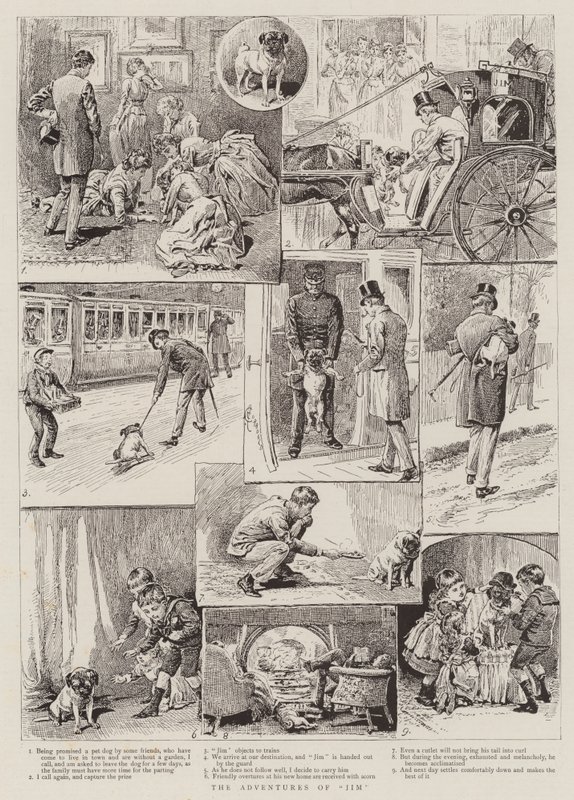 Die Abenteuer von Jim von Alfred Chantrey Corbould