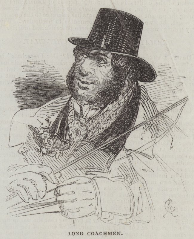 Lange Kutscher von Alfred Crowquill