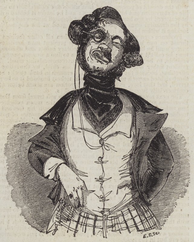 Das Monokel von Alfred Crowquill