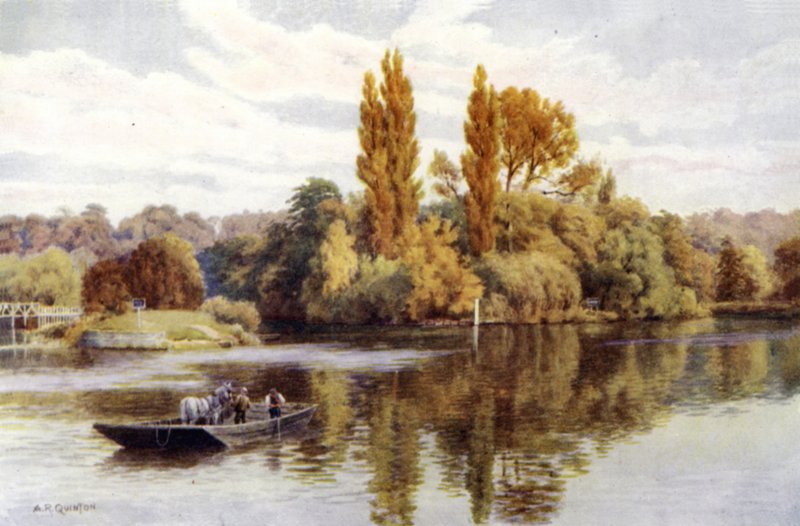 Cookham Fähre von Alfred Robert Quinton