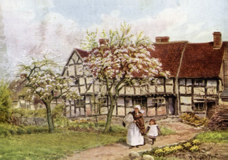 Dossington, nahe Stratford-upon-Avon von Alfred Robert Quinton