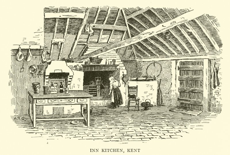 Gasthausküche, Kent von Alfred Robert Quinton