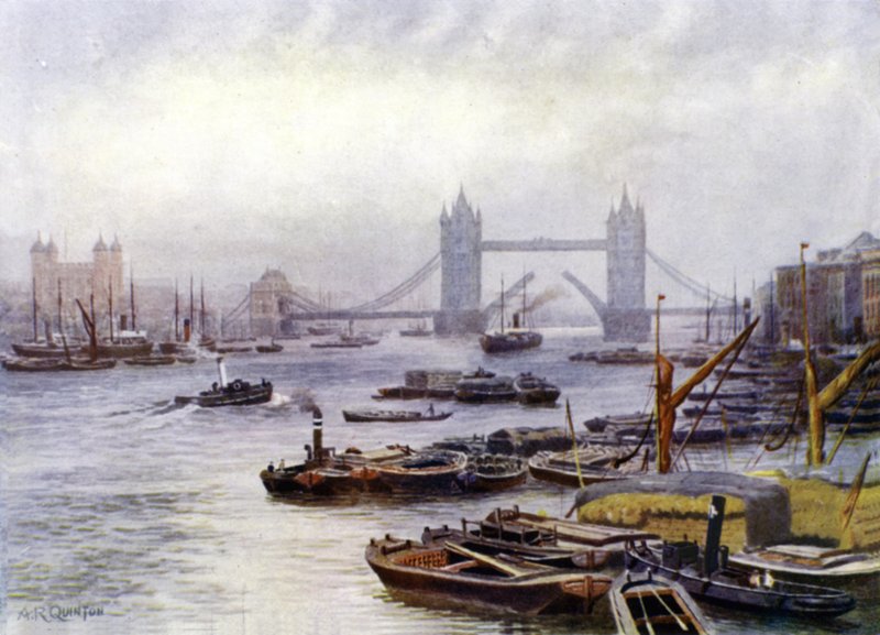 Die Tower Bridge von Alfred Robert Quinton