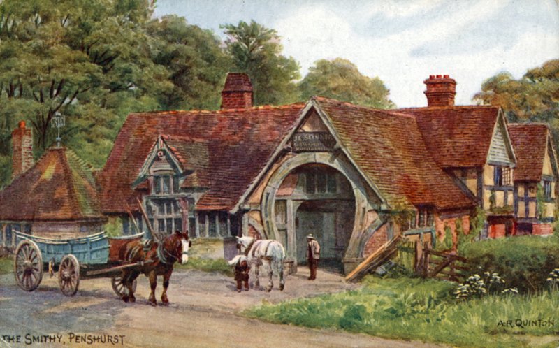 Die Schmiede, Penshurst, Kent von Alfred Robert Quinton