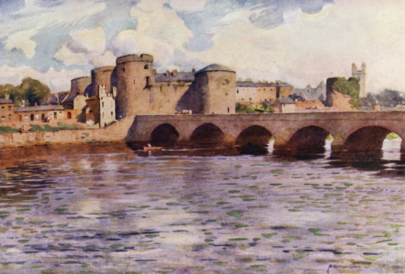 Limerick Castle von Alfred Heaton Cooper