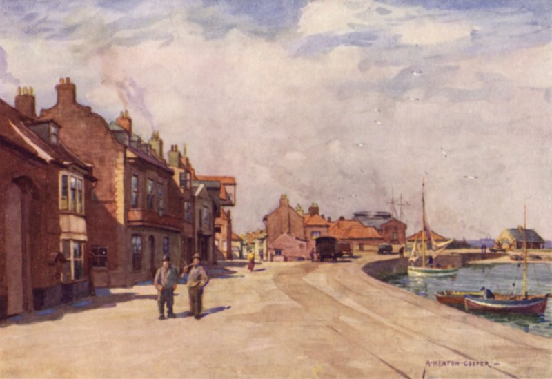 Wells-next-the-Sea, Norfolk von Alfred Heaton Cooper