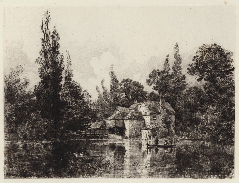 Iffley Mühle von Alfred Louis Brunet Debaines