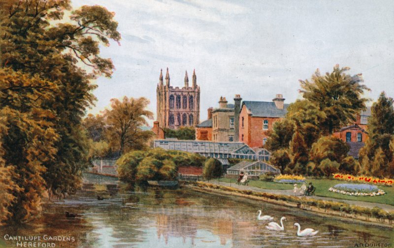 Cantilupe Gardens, Hereford von Alfred Robert Quinton