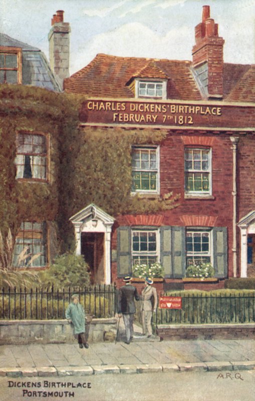 Charles Dickens, Geburtsort, Portsmouth von Alfred Robert Quinton