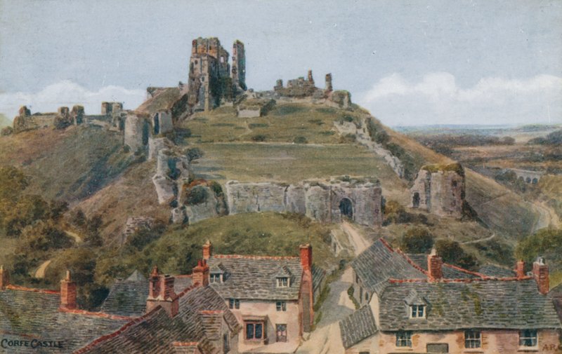 Corfe Castle von Alfred Robert Quinton