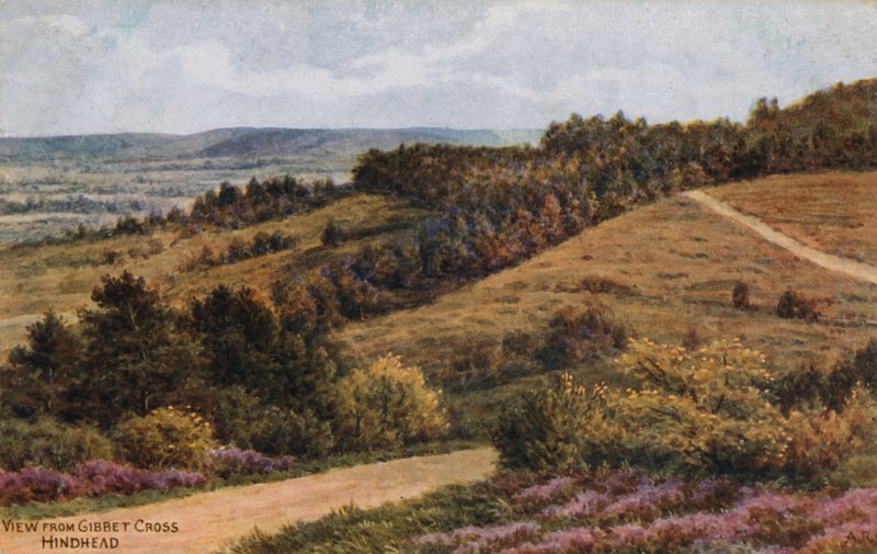 Gibbet Kreuz, Hindhead von Alfred Robert Quinton
