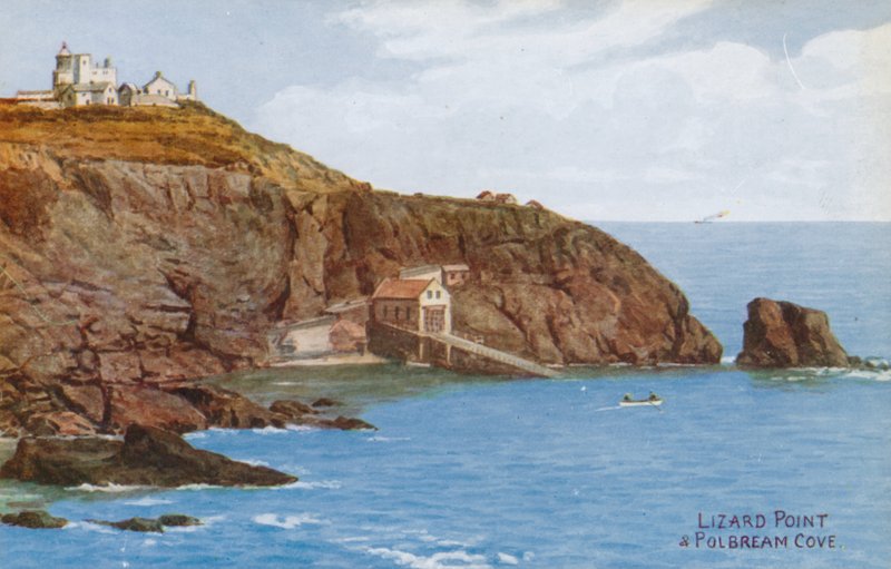 Lizard Point und Polbream Cove von Alfred Robert Quinton