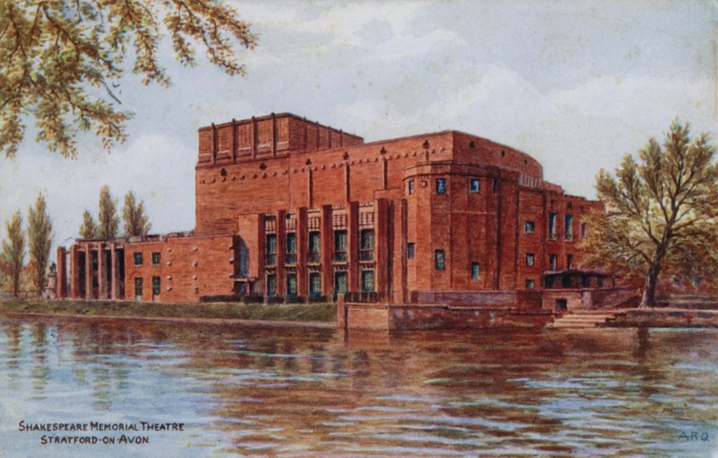 Shakespeare Memorial Theatre, Stratford-on-Avon von Alfred Robert Quinton