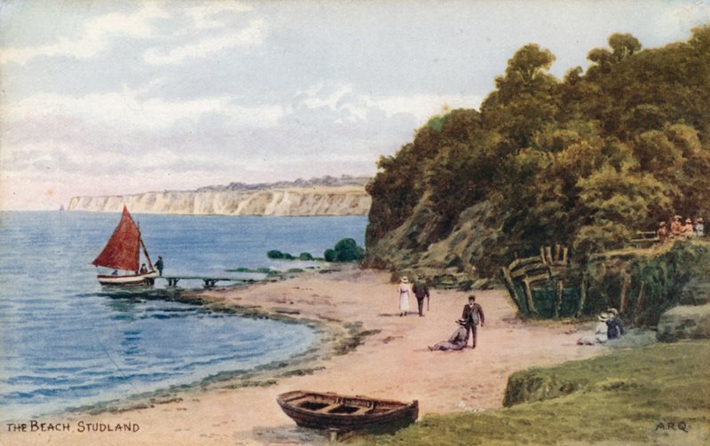 Der Strand, Studland von Alfred Robert Quinton