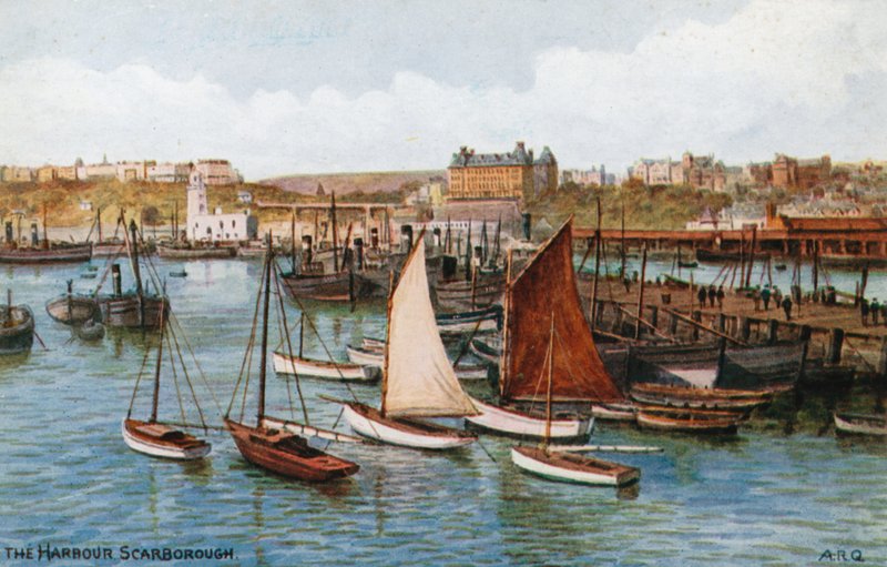Der Hafen, Scarborough von Alfred Robert Quinton