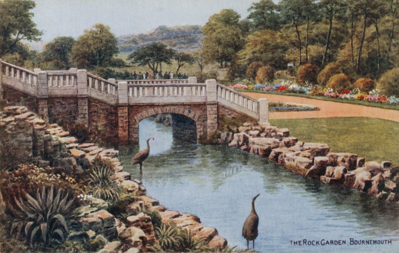 Der Steingarten, Bournemouth von Alfred Robert Quinton