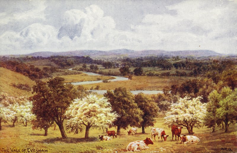 Das Tal von Evesham von Alfred Robert Quinton