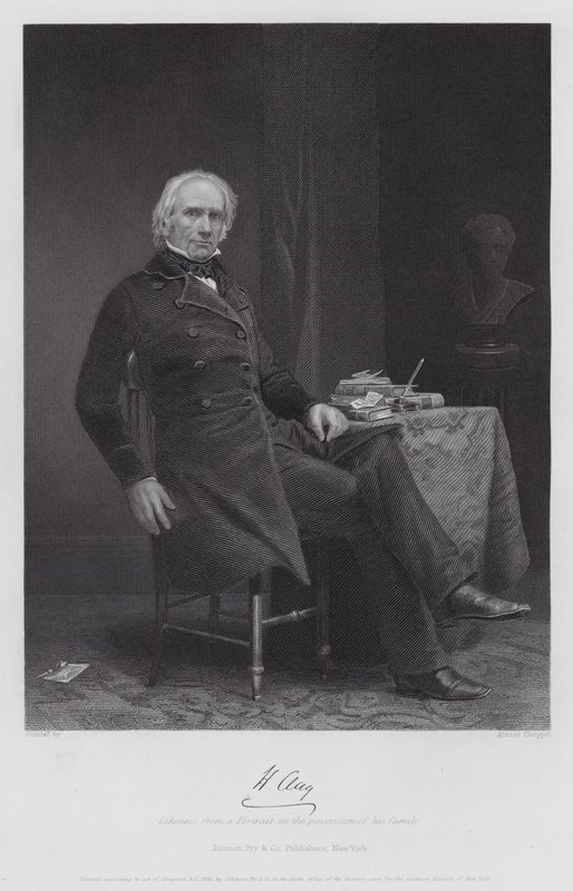 Henry Clay (Gravur) von Alonzo (after) Chappel