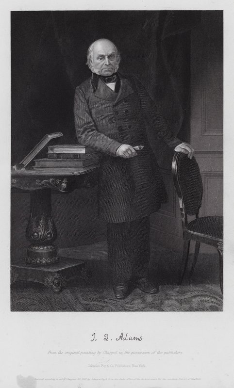 John Quincy Adams von Alonzo (after) Chappel