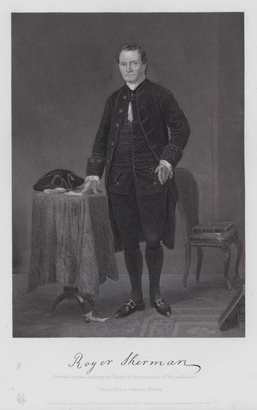 Roger Sherman von Alonzo (after) Chappel