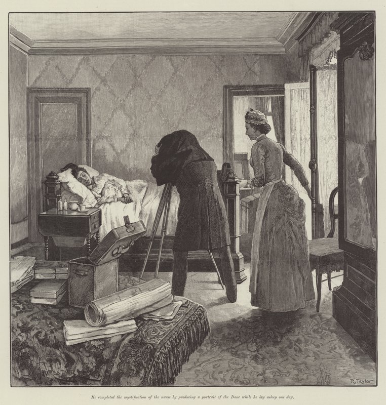 Blinde Liebe, von Wilkie Collins von Amedee Forestier