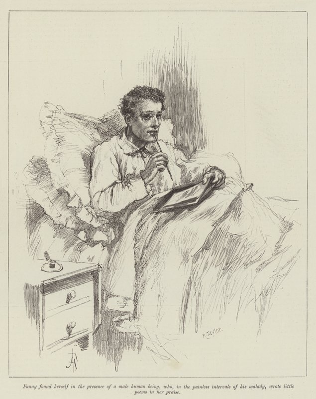 Blinde Liebe, von Wilkie Collins von Amedee Forestier