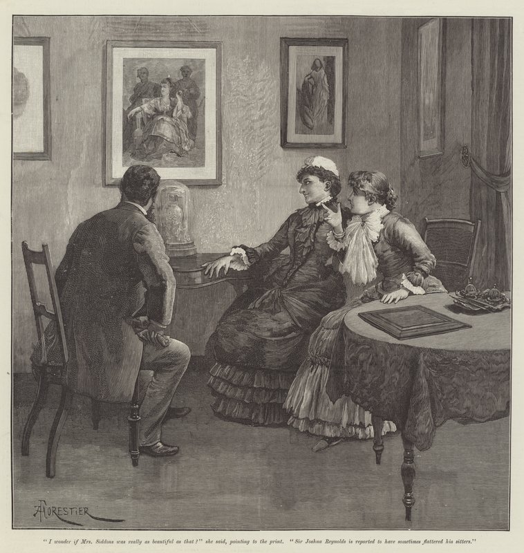 Blinde Liebe, von Wilkie Collins von Amedee Forestier