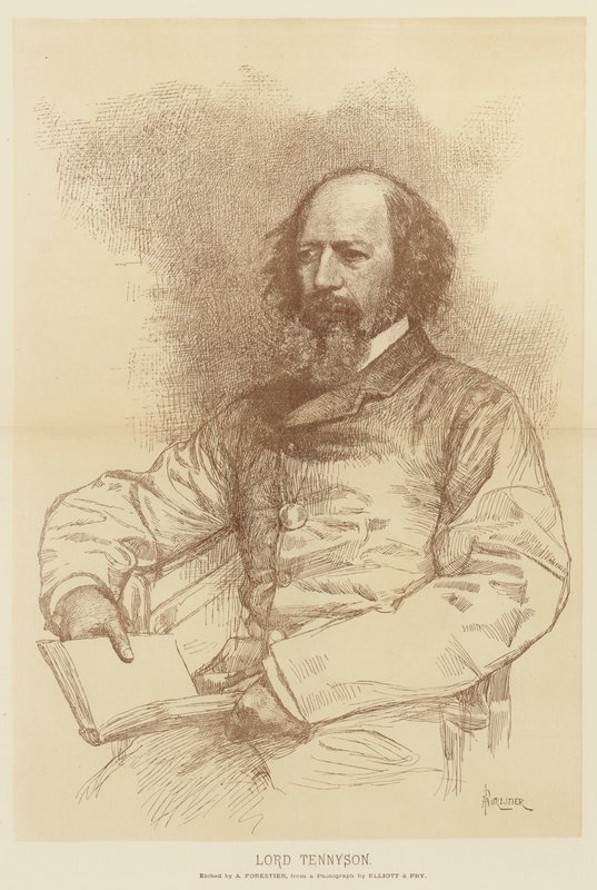 Lord Tennyson von Amedee Forestier