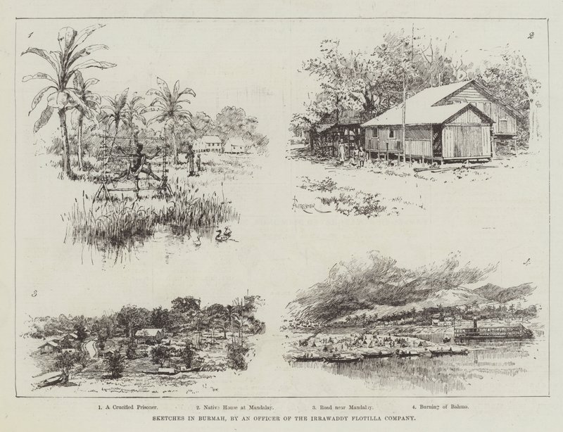 Skizzen in Burma von Amedee Forestier