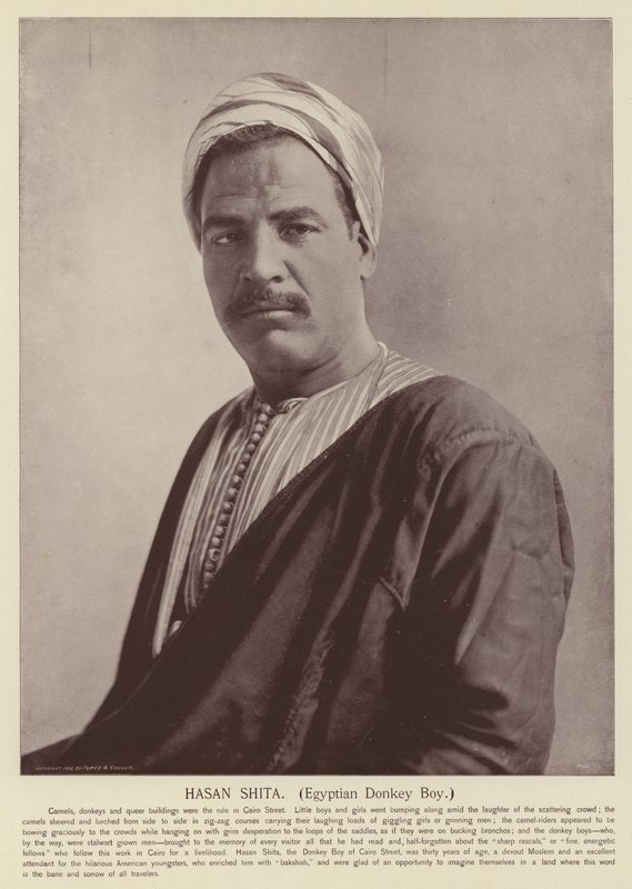 Hasan Shita, Ägyptischer Eseljunge von American Photographer