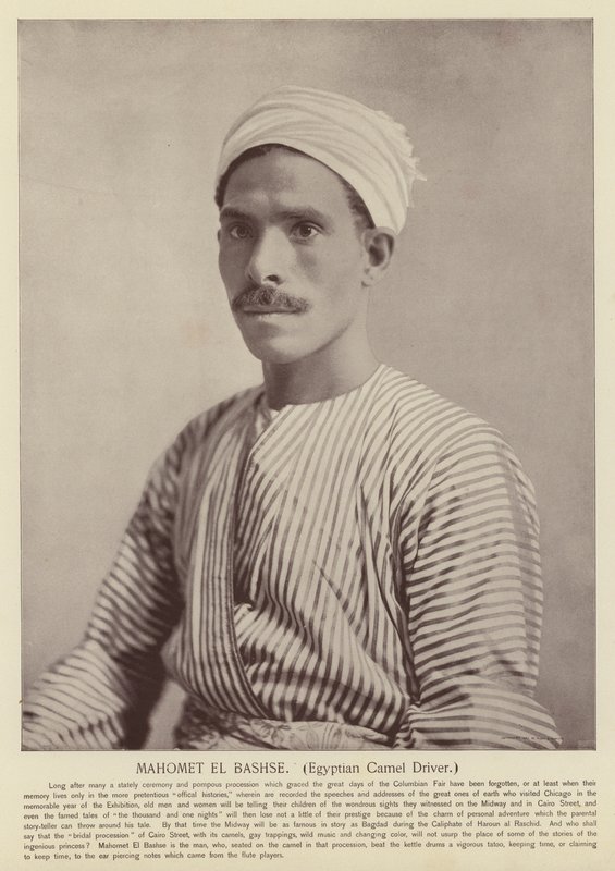 Mahomet El Bashse, Ägyptischer Kameltreiber von American Photographer