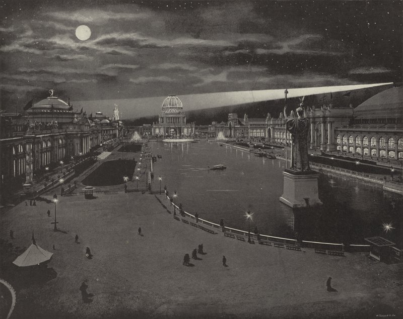 Nacht am großen Becken von American Photographer