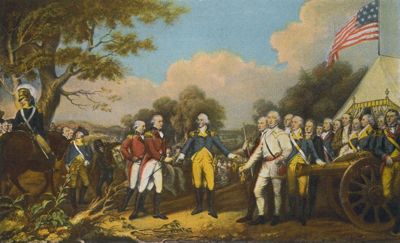Kapitulation von Burgoyne, Saratoga von American Photographer