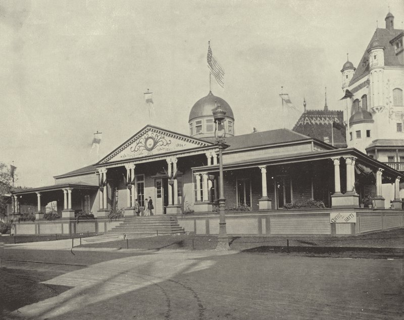 Das haitianische Gebäude von American Photographer