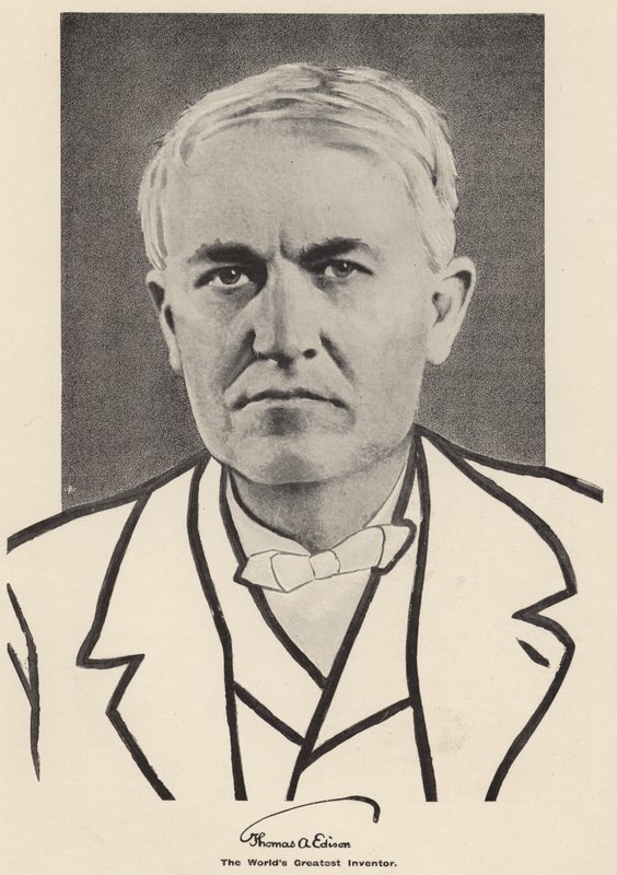 Thomas Edison von American Photographer