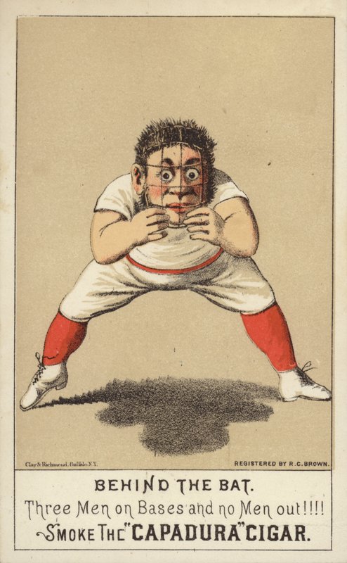 Baseball-Feldspieler von American School