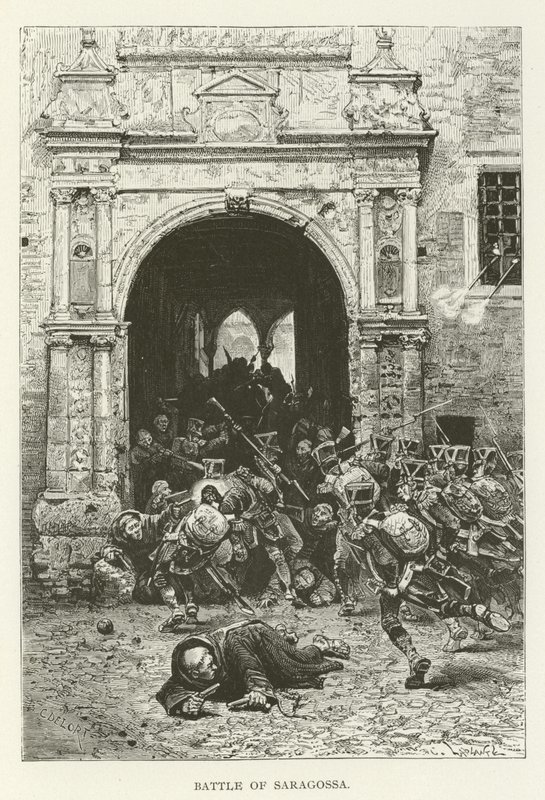 Schlacht von Saragossa von American School