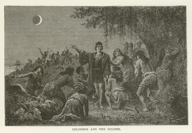 Kolumbus und die Sonnenfinsternis von American School