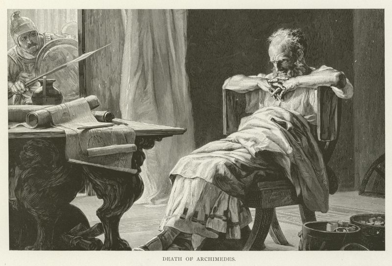 Tod des Archimedes von American School