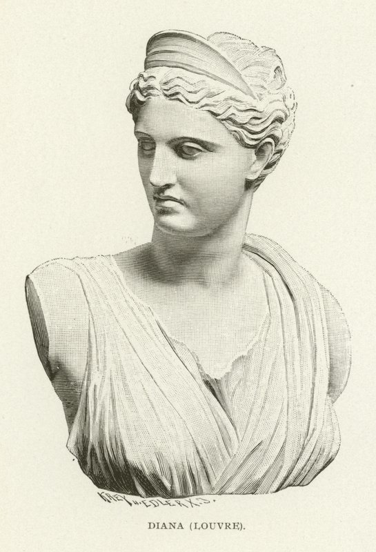 Diana, Louvre von American School