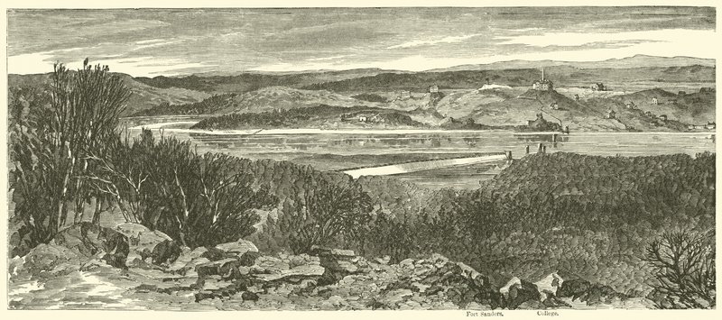 Fort Sanders, College, November 1863 von American School